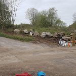 ongoing works at cooks wood