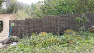 Whittled fencing