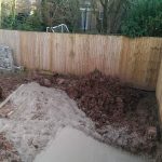 Garden renovation in chilcompton