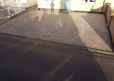 A driveway transformation in Coleford