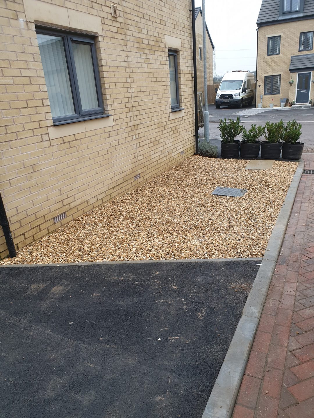 Small Gravel job after