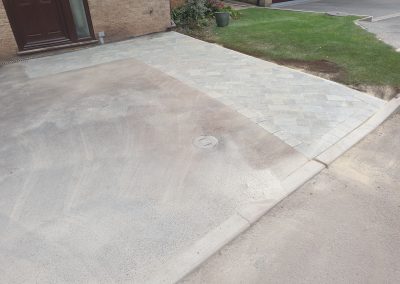 Small Driveway Extension in Midsomer Norton