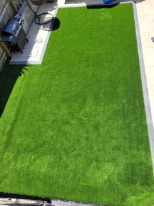 Paulton Garden Upgrade with Astroturf and Porcelain Paving