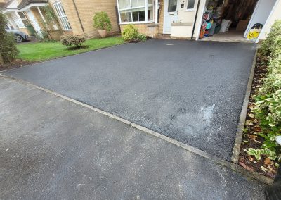 Small Driveway Resurfacing and Extension in High Littleton