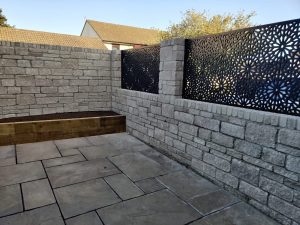 Stunning Driveway, Walling, and Patio Installation in Frome - Before and After Images