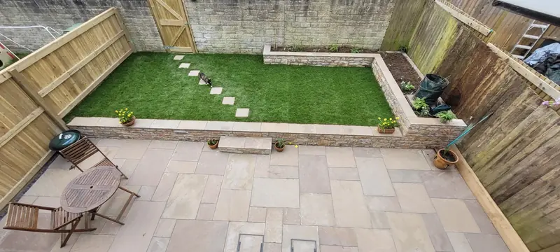 Garden landscaping