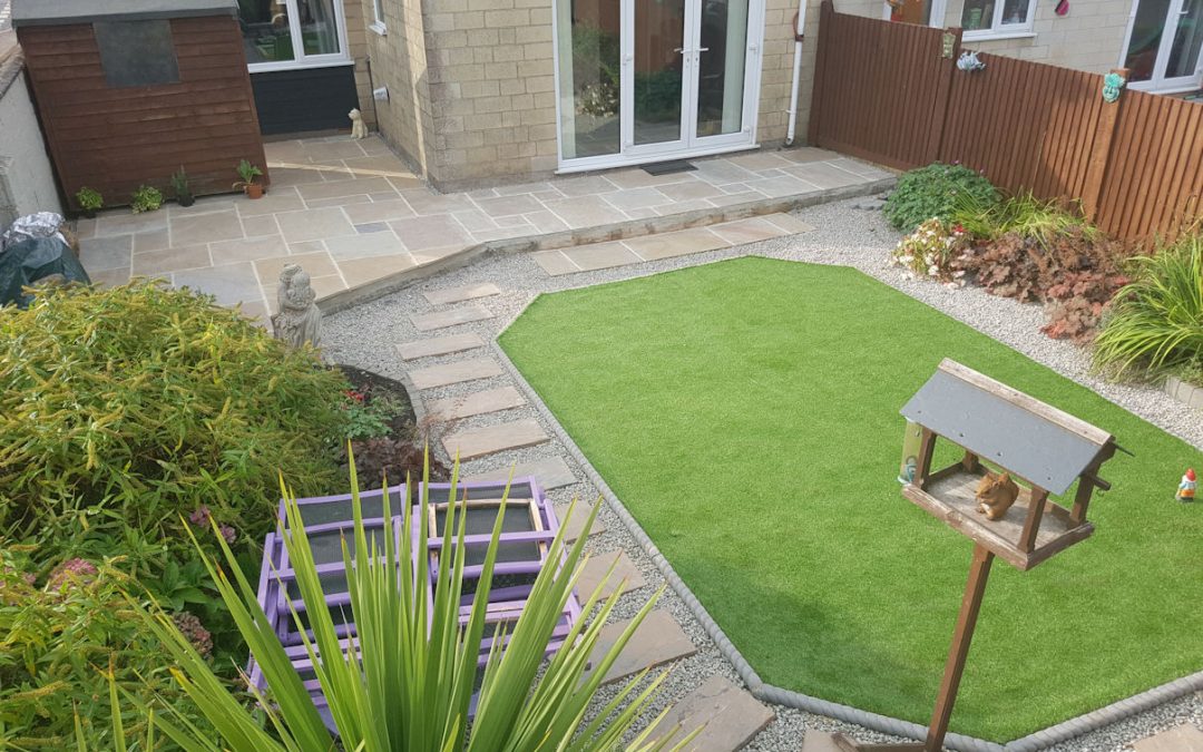 Patio and Artificial Grass