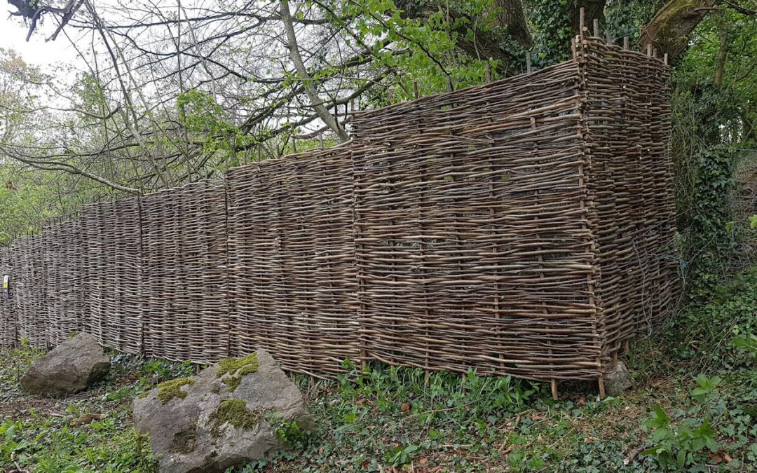 Whittled fencing (Bristol)