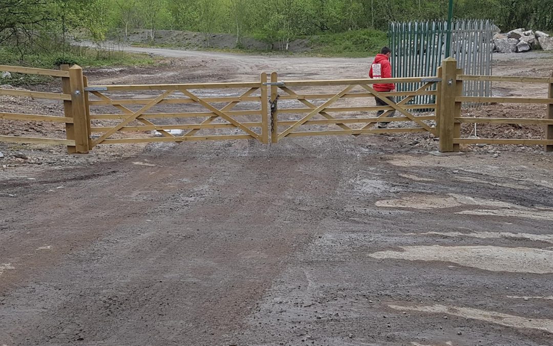 12foot 5bar Gates and post and rail fencing