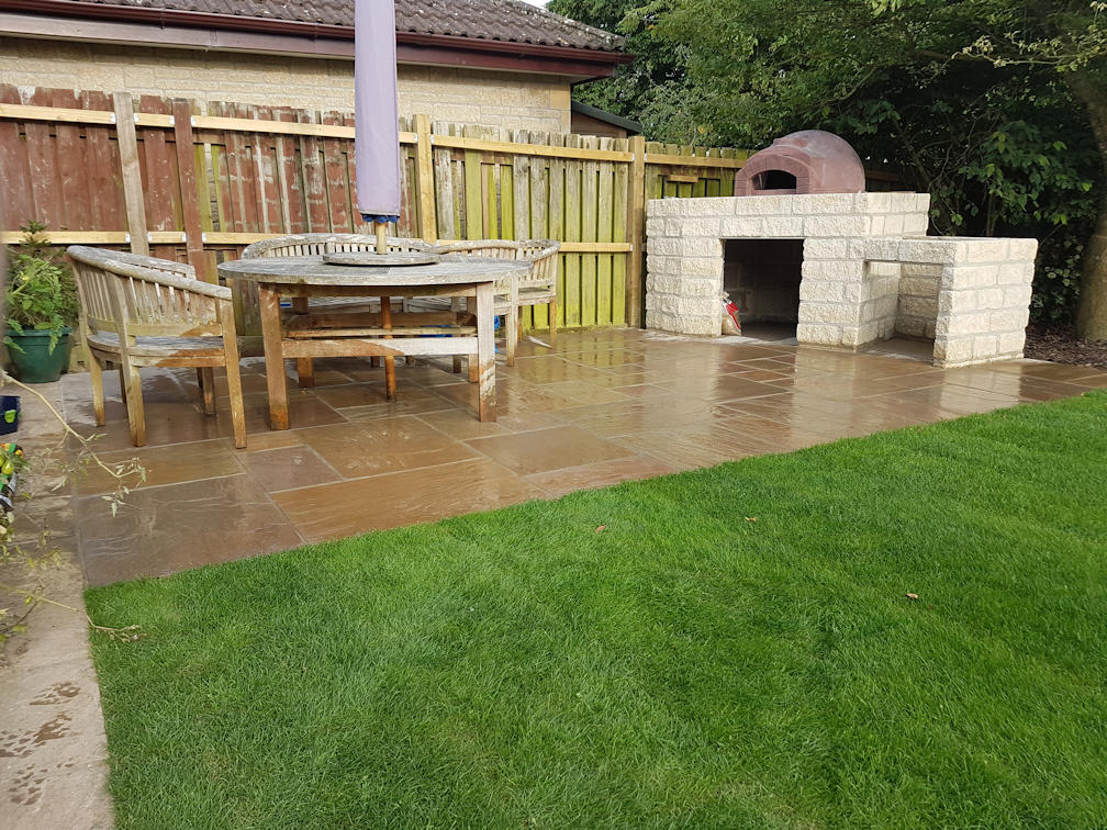 Garden transformation and pizza oven build in Timsbury - JSW ...