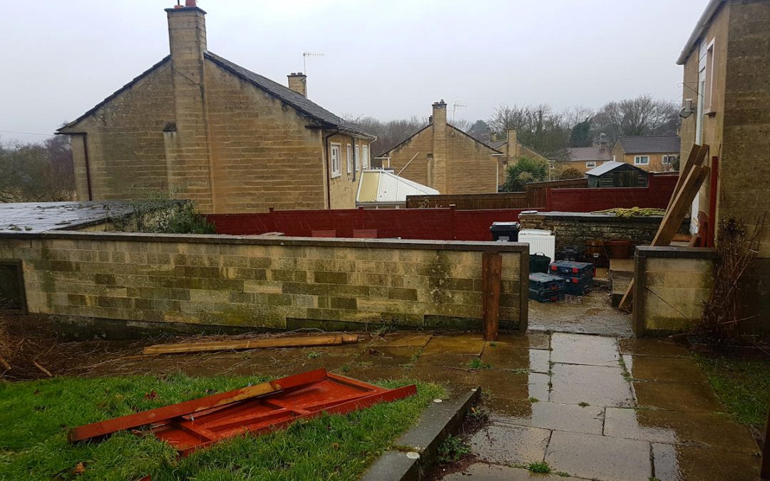 A gate and fence installation in Bath