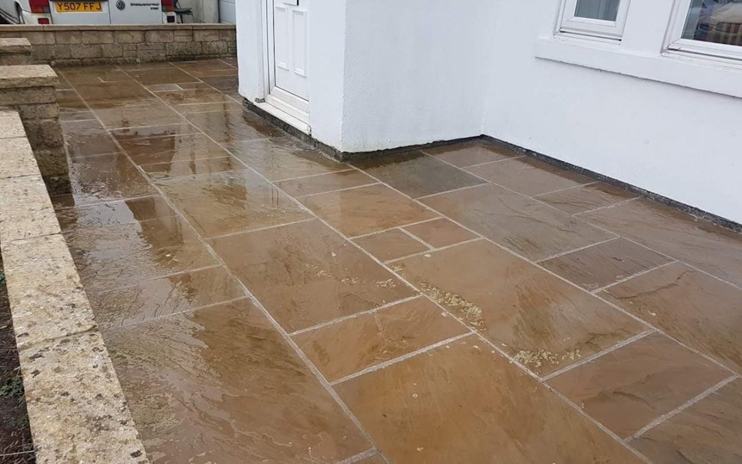 Small patio in Westfield