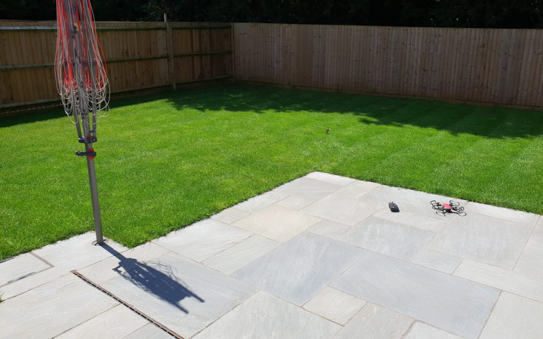 Garden landscaping in Chilcompton