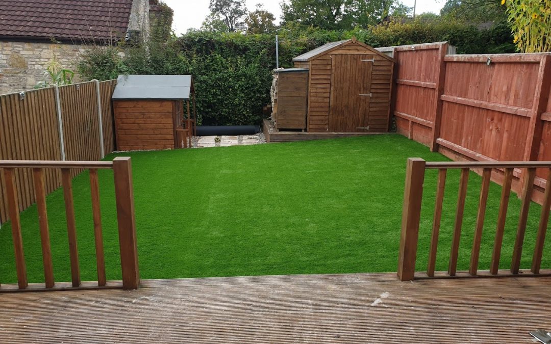 Artificial Grass installation in Glastonbury
