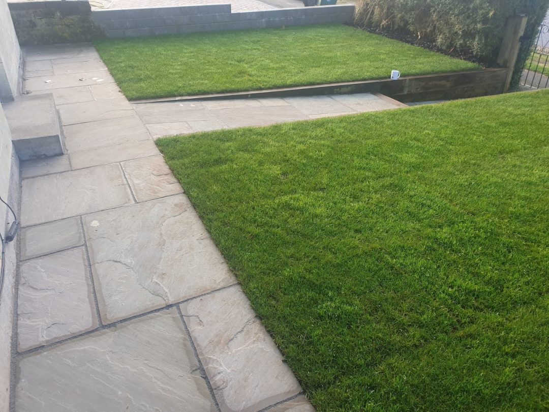 driveway and garden renovation in Bath