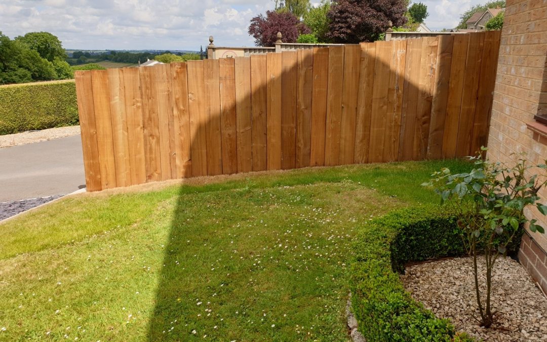 Perimeter fence installation