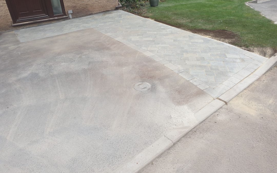 Small Driveway Extension in Midsomer Norton